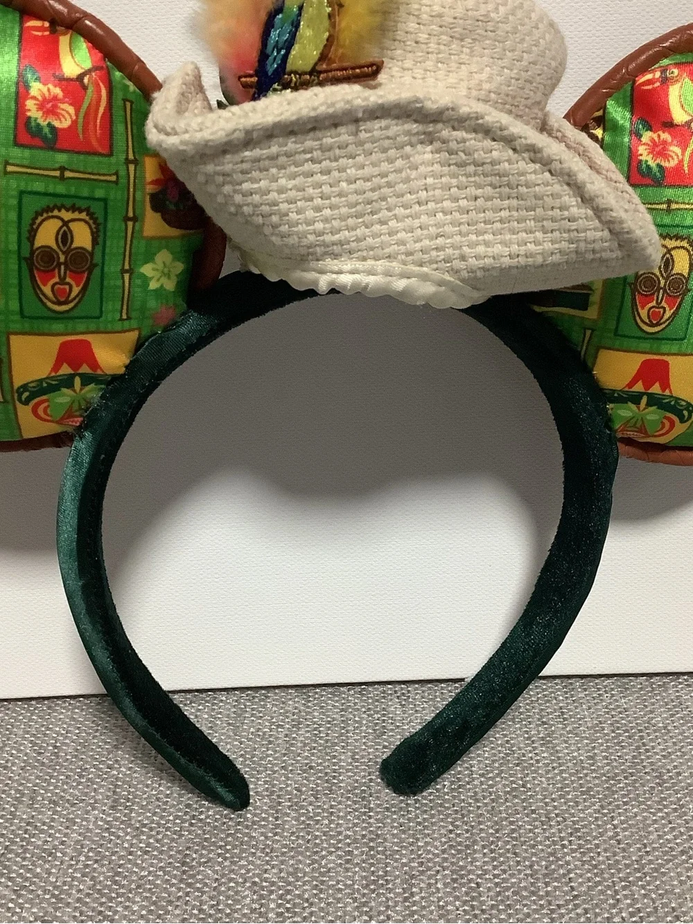 Disney World Enchanted Tiki Room 50th Anniversary Mouse Ears Headband